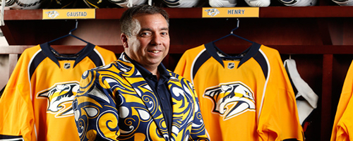 The Nashville Predator's CEO & President Sean Henry